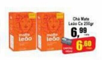 Higa's Supermercado Cha Mate Leao Caixa 250g oferta