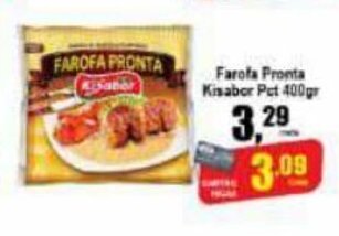 Higa's Supermercado Farofa Pronta Kisabor pct 400g oferta