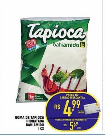 Mercantil Rodrigues Goma de tapioca hidratada bahiamido kg oferta