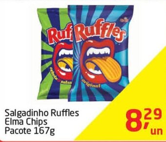 Tenda Atacado Salgadinho Ruffles Elma Chips pacote 167g oferta