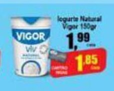 Higa's Supermercado Iogurte Natural Vigor 150g oferta