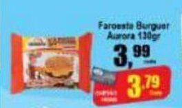 Higa's Supermercado Faroeste Burguer Aurora 130g oferta