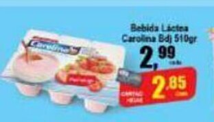 Higa's Supermercado Bebida Lactea Carolina Bdj 510g oferta