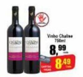 Higa's Supermercado Vinho Chalise 750ml oferta