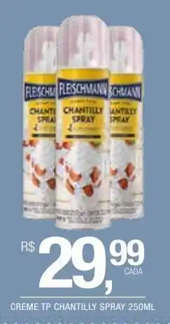 DB Supermercados Creme tp chantilly spray 250ml oferta