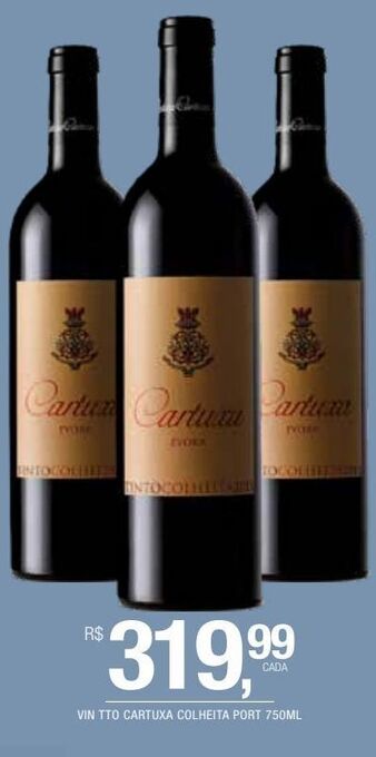 DB Supermercados Vin tto cartuxa colheita port 750ml oferta