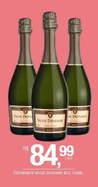 DB Supermercados Espumante veuve devienne bco 750ml oferta