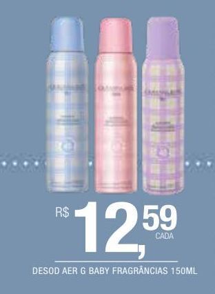 DB Supermercados Desod aer g baby fragrâncias 150ml oferta