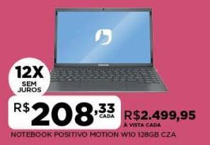 DB Supermercados Notebook positivo motion oferta