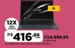 DB Supermercados Notebook vaio oferta
