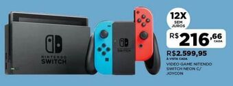 DB Supermercados Video game nintendo switch neon oferta