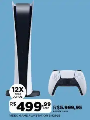 DB Supermercados Video game playstation 825gb oferta