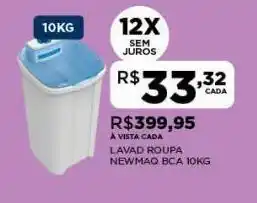 DB Supermercados Lavad roupa newmaq 10kg oferta