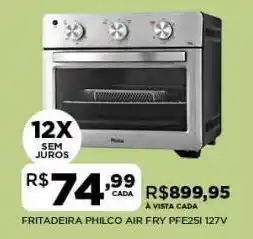 DB Supermercados Fritadeira philco air fry oferta