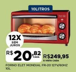 DB Supermercados Forno elétrico mondial oferta