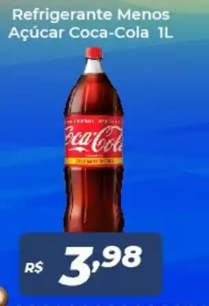 Atakarejo Refrigerante Menos Acucar Coca-Cola 1L oferta