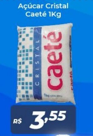 Atakarejo Acucar Cristal Caete 1kg oferta
