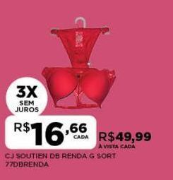 DB Supermercados Cj soutien db renda g short oferta