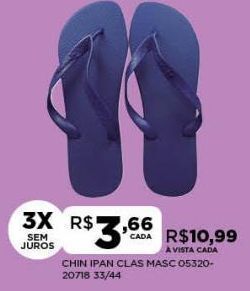 DB Supermercados Chinelos ipanema clas masc oferta