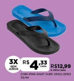 DB Supermercados Chinelos ipanema anat surf oferta