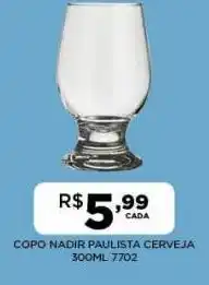 DB Supermercados Copo nadir paulista cerveja oferta