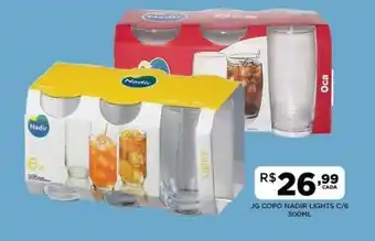 DB Supermercados Jogo copo nadir lights oferta