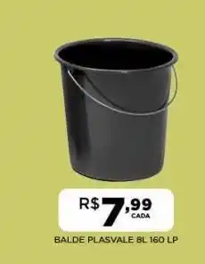 Balde plasvale 8l