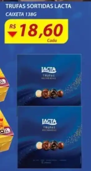 Assaí Atacadista Trufas Sortidas Lacta 138g oferta