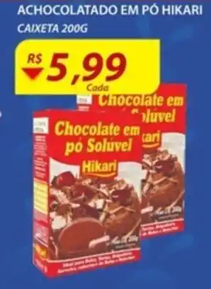 Assaí Atacadista Achocolatado em po Hikari 200g oferta