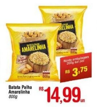 Fort Atacadista Batata Palha Amarelinha 800g oferta