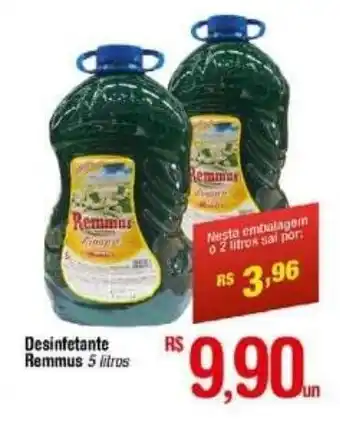 Fort Atacadista Desinfetante Remmus 5L oferta