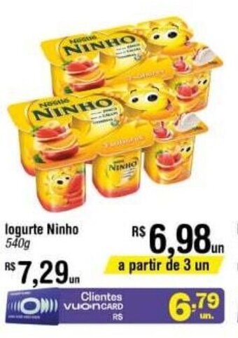 Fort Atacadista Iogurte Ninho 540g oferta