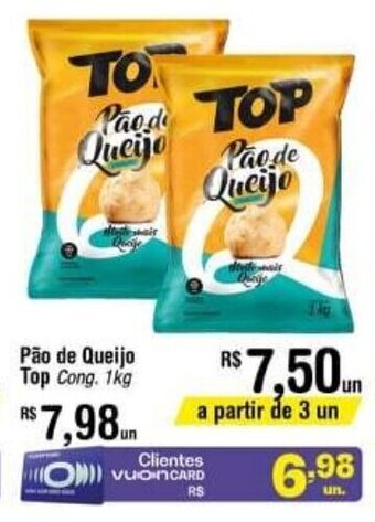 Fort Atacadista Pao de queijo Top 1kg oferta