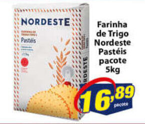 Vencedor Atacadista Farinha de Trigo Nordeste Pasteis Pacote 5kg oferta