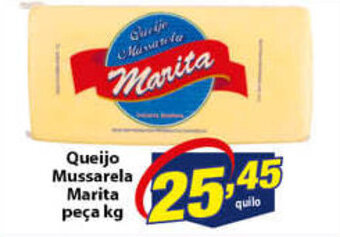 Vencedor Atacadista Queijo Mussarela Marita peca 1kg oferta