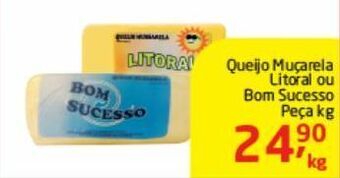 Tenda Atacado Queijo muçarela litoral ou bom sucesso peça kg oferta