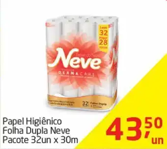 Tenda Atacado Papel higiênico folha dupla neve 32un x 30m oferta