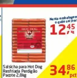 Tenda Atacado Salsicha hot dog perdigão 2,8kg oferta