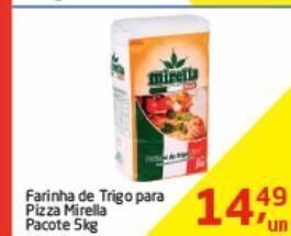 Farinha de trigo para pizza mirella 5kg