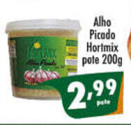 Vencedor Atacadista Alho Picado Hortmis pote 200g oferta