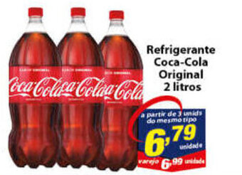 Vencedor Atacadista Refrigerante Coca Cola Original 2L oferta