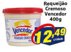 Vencedor Atacadista Requeijao cremoso Vencedor 400g oferta