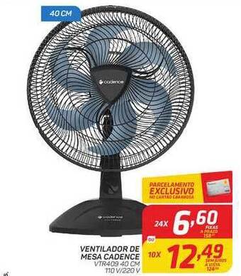 GBarbosa Ventilador De Mesa Cadence oferta