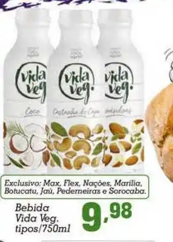 Bebida Vida Veg. 750ml