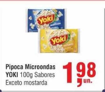 Pipoca Microondas Yoki 100g
