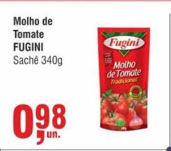 Molho De Tomate Fugini 340g