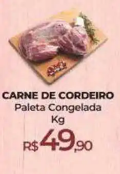 Peg Pese Carne De Cordeiro Paleta Congelada 1kg oferta