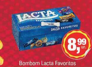 Bombom Lacta Favoritos