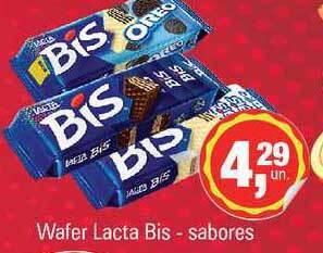 Supermercados Alvorada Wafer Lacta Bis oferta