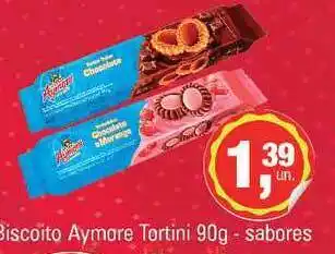 Biscoito Aymore Tortini 90g